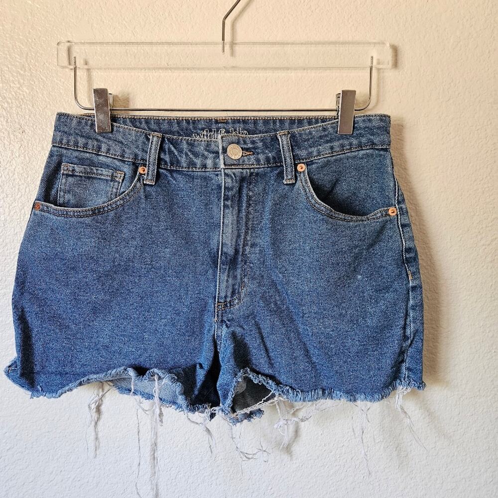 Wild Fable Denim Shorts Size 10 Blue Women